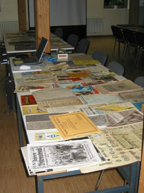 Papiere und Gesch&auml;ftspapiere